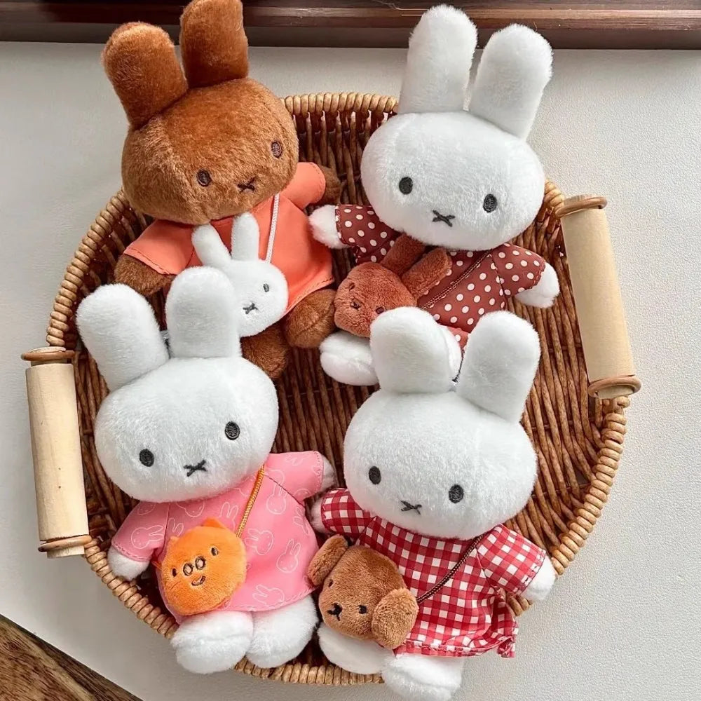Miffy Mini Bag Series Original Blind Box Kawaii New Pendant Cute Doll Keychain Pendant Decoration Couple Gift Figure Doll Toy