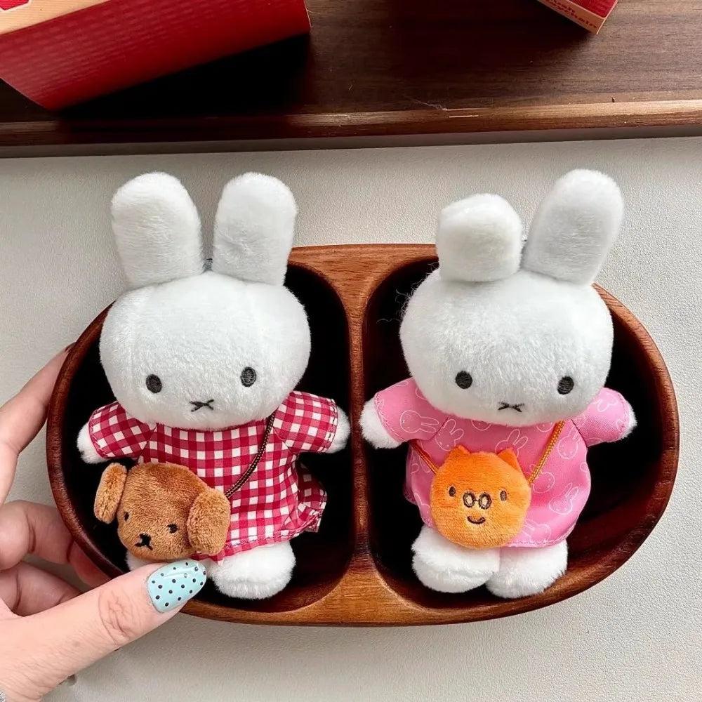 Miffy Mini Bag Series Original Blind Box Kawaii New Pendant Cute Doll Keychain Pendant Decoration Couple Gift Figure Doll Toy
