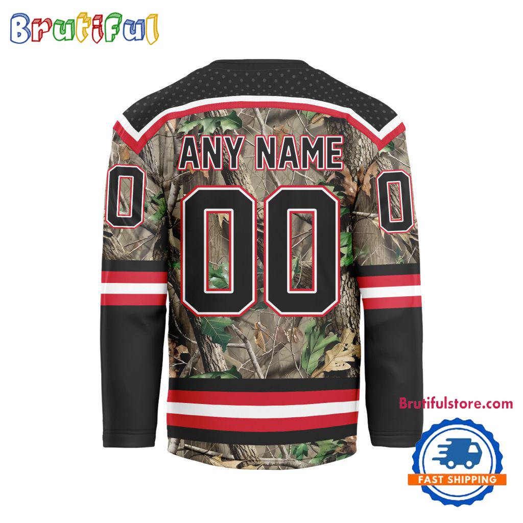 NHL Chicago Blackhawks Special Realtree Camo Hunting Hockey Jersey
