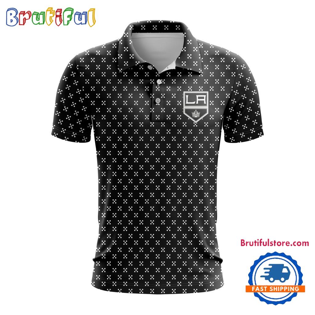 NHL Los Angeles Kings Hockey Team New Design Polo Shirt