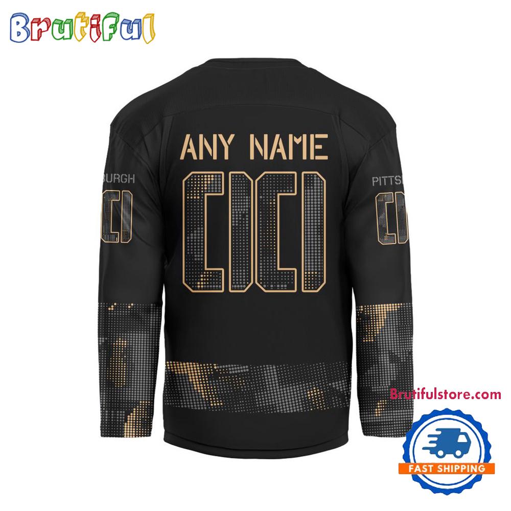 NHL Pittsburgh Penguins Military Appreciation Design Hockey Jersey