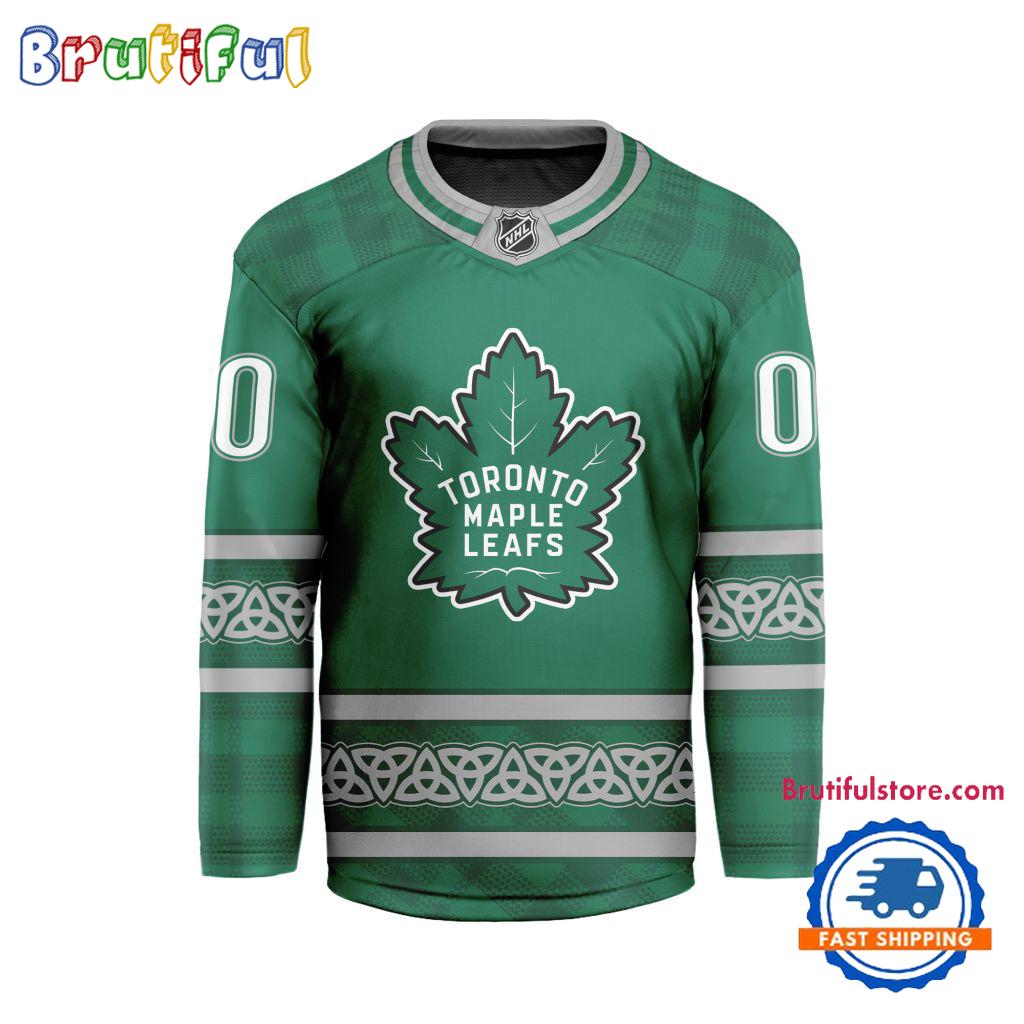 NHL Toronto Maple Leafs For St.Patrick's Day Limited New Hockey Jersey