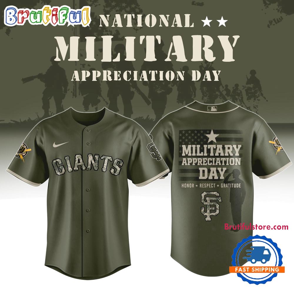 San Francisco Giants x Military Appreciation Day 2025 Baseball Jersey